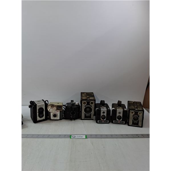 (7) Variety Of Kodak, Argoflex & Birdseye Camera