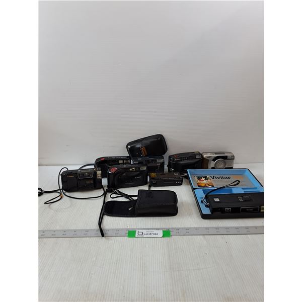 (8) Variety Of  Camera- As Is