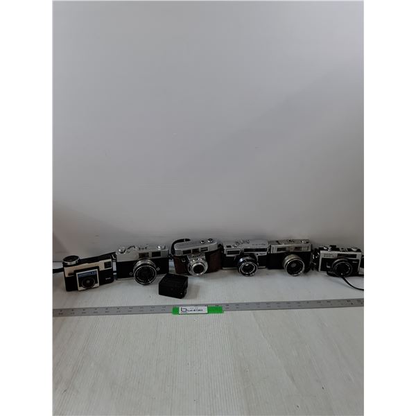 (6) Variety Of Cameras- As Is