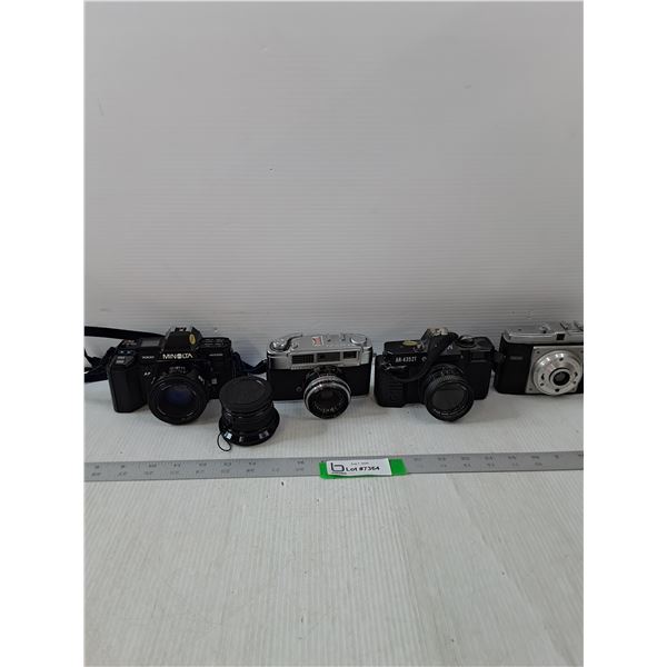 (4) Variety Of Cameras- As Is