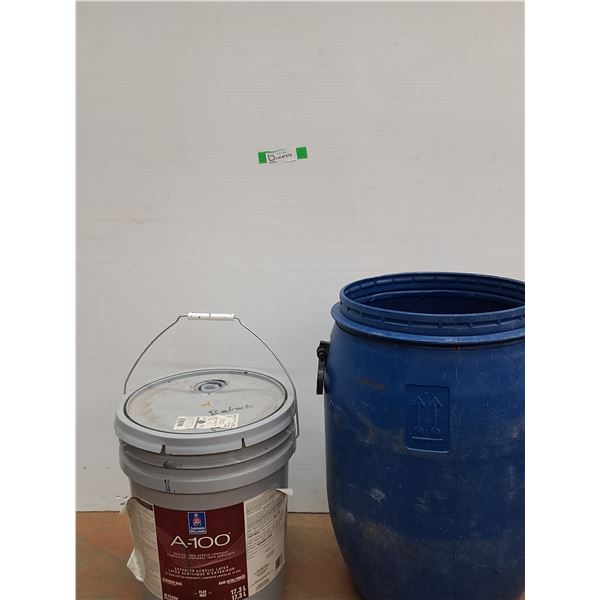 *Exterior Acrylic Latex (5 Gallon ¾ Full) & 10 Gallon Bucket With Handles- CANNOT SHIP