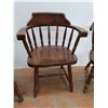 Image 4 : *(3) Dark Brown Chairs- Have Wear- CANNOT SHIP