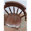 Image 6 : *(3) Dark Brown Chairs- Have Wear- CANNOT SHIP