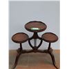 Image 1 : *Antique Wood Mahogany 3 Tier Parlor Clawfoot Table- CANNOT SHIP