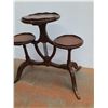 Image 3 : *Antique Wood Mahogany 3 Tier Parlor Clawfoot Table- CANNOT SHIP