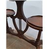 Image 6 : *Antique Wood Mahogany 3 Tier Parlor Clawfoot Table- CANNOT SHIP