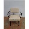 Image 1 : *Mid Century Metal Chair- CANNOT SHIP- 25" x 28" x 21"