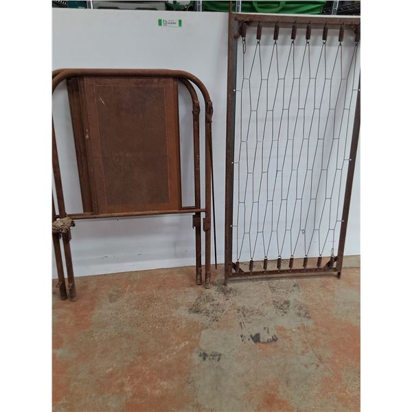 **Metal Bed Frame- 48.5" x 27 x 40.5"- CANNOT SHIP