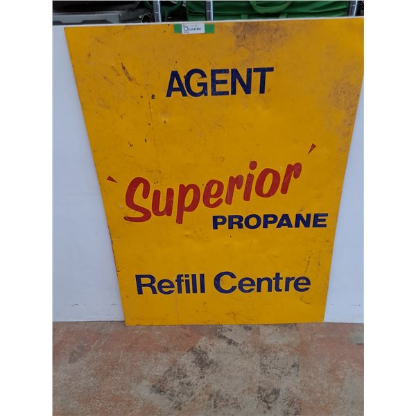 **Agent Superior Propane Sign-36" x 48"- CANNOT SHIP