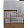 Image 1 : **Metal Beds Frame- 53" x 57.5"- CANNOT SHIP