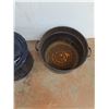 Image 4 : **(3) Enameled Steel Canner/Multi-use Pot- CANNOT SHIP