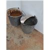 Image 4 : **Galvanized Metal Pail and Galvanized Metal Watering Pail  -  PICK UP