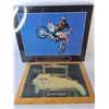 Image 2 : (2) Home Decor Photos- Cat & Motorbike Up to 27.5" x 21.75", Pickup Preferred