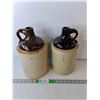 Image 1 : (2) Earthenware Crocks Up to 13" Tall