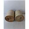 Image 4 : (2) Earthenware Crocks Up to 13" Tall