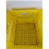 Image 3 : *(4) Dairyland Plastic Milk Crates 10.5" x 12.5", Cannot Ship