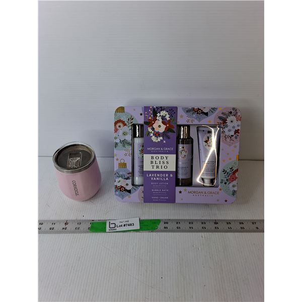 Morgan & Grace Body Bliss Trio Set & Corkcicle Mug