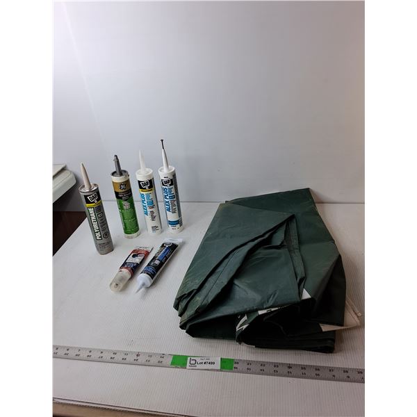 (6) Bottles of Sealant & Rain Cover, Cannot Ship