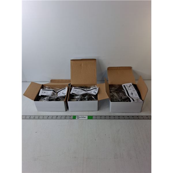 (3) Sets of Door Lever Installation Kits- NIB