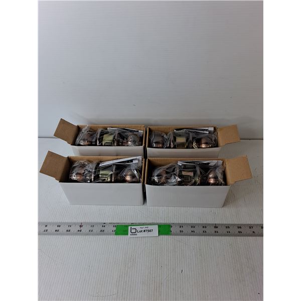 (4) Doorknob Installation Kits- NIB