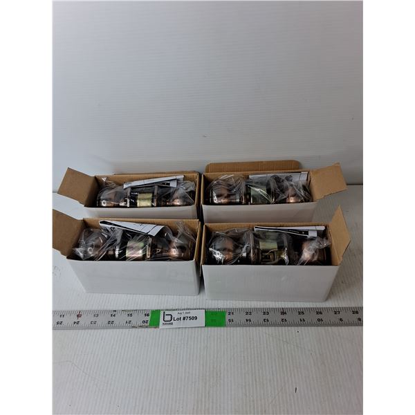 (4) Doorknob Installation Kits- NIB