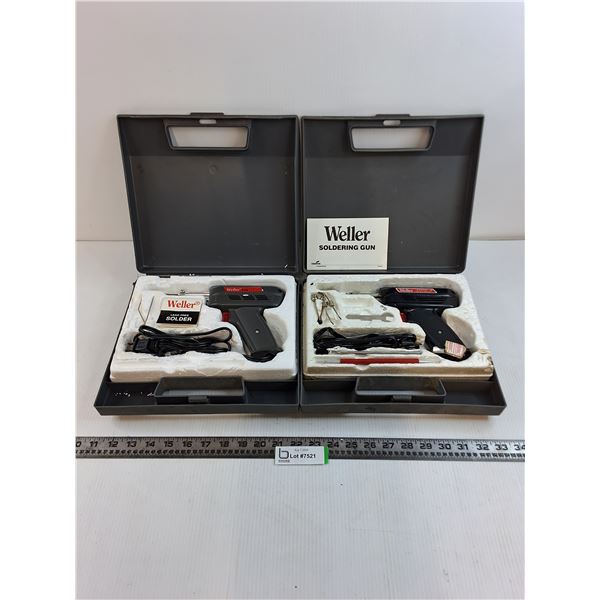 (2) Weller Soldering Gun Kits (Only Expert Powers On)