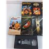 Image 2 : (12) VHS Movies (50 First Dates, Godzilla, The Perfect Storm)