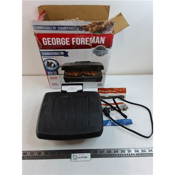George Foreman Grill - Powers On