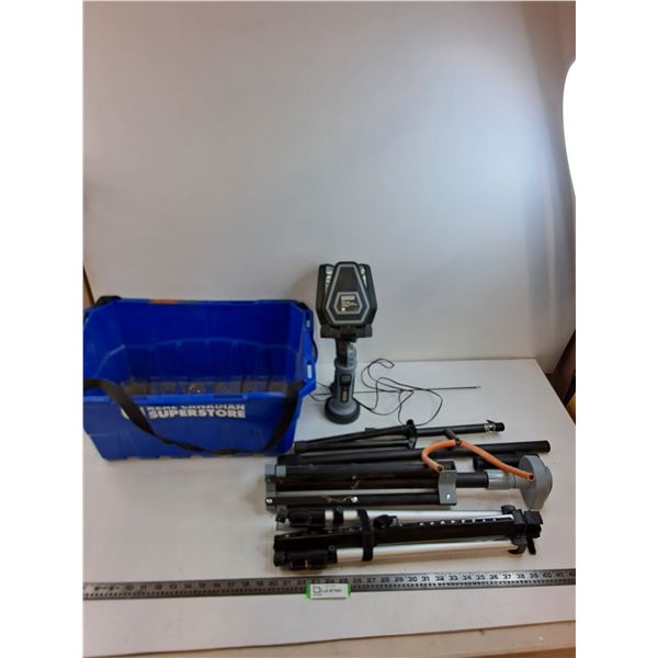 Eliminator 1K Lumen LED Worklight - Powers On, 3 Tri-pods, Superstore Shopping Basket