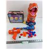 Image 1 : Eagle Stone Dinosaur Shooting Game - Untested, Minions Metal Lunch Kit