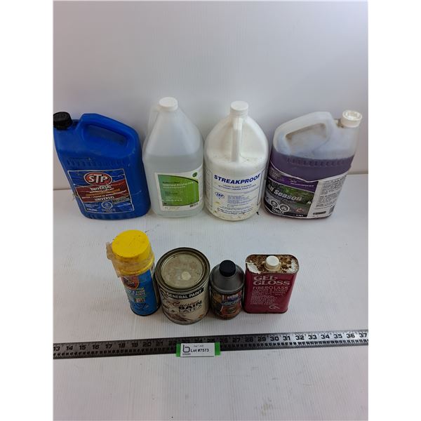 Assorted "Mostly Partials" Shop/Auto Chemicals - Cannot Ship