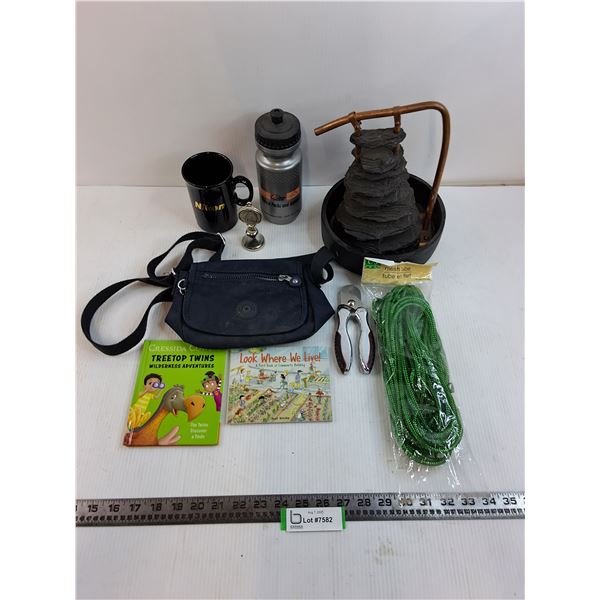 Water Fountain, Fanny Pack, Pet Nail Clipper, Mesh Tubing, Coffee Mug, Sport Bottle, Misc.