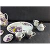 Image 3 : Miniature Ceramic Tea and Cream & Sugar Set
