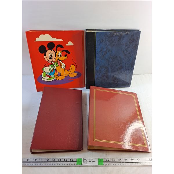 (4) Photo Albums