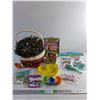 Image 1 : Egg Decoration Kit, Christmas Basket Decor, Egg Cups and Misc