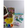 Image 3 : Egg Decoration Kit, Christmas Basket Decor, Egg Cups and Misc