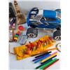 Image 3 : Nikko R/C Car, Book End, Rubber Stamps, Markers and Misc