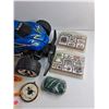 Image 5 : Nikko R/C Car, Book End, Rubber Stamps, Markers and Misc
