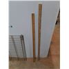 Image 2 : 40" & 36" Wooden Rulers and Metal Cage Part 24" x 24", Cannot Ship