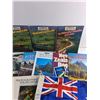 Image 3 : New Zealand Flag and Books - Rural and Country Life, NZ Vacation Planner and Australia Travel Guide