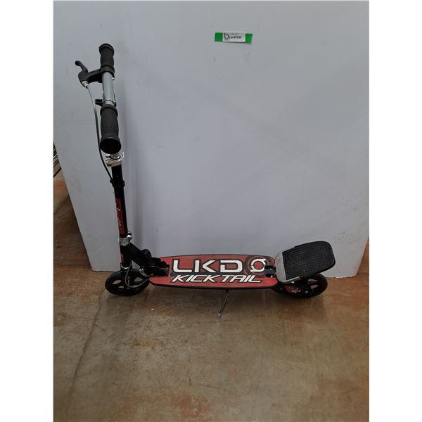 LKD Kick Tail Scooter 38" x 17"  x 37, Cannot Ship