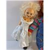 Image 2 : Chucky and Bride of Chucky Dolls 22"-Tiffany Missing a Foot