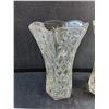 Image 2 : (2) 10" Glass Vases