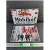 Image 1 : Mobiloil and The Beatles Wall Signs 12" x 8"
