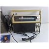 Image 3 : Sears De Luxe AM/FM Radio Recorder, Viking Radio, Rod Steward CD and Nutrien Ear Buds - As Is