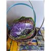 Image 4 : Wreath, Easter Baskets, Assorted Posters, Misc - Pick Up