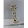 Image 1 : Crucifix Candle Holder - As Is