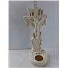 Image 2 : Crucifix Candle Holder - As Is