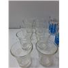 Image 2 : (8) 3'' Glasses, (3) 4'' Glasses