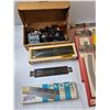 Image 2 : (12) Atlas Model Train Tracks, Assorted Model Train Tracks, Atlas Model Train Controllers - As Is